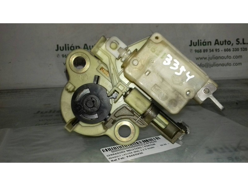 Recambio de cerradura maletero / porton para renault laguna (b56) 2.2 d anade referencia OEM IAM PA66GV30  