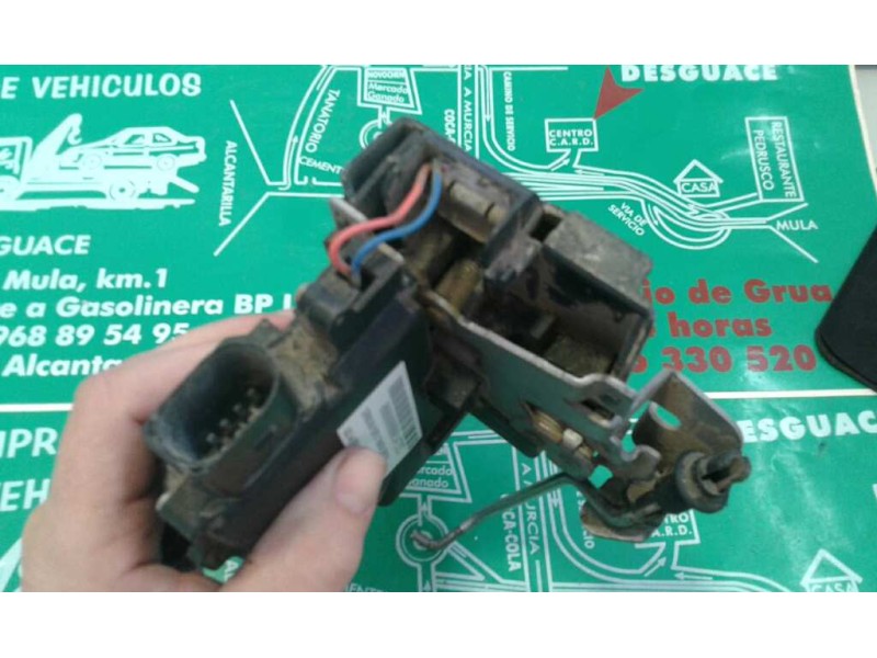 Recambio de cerradura puerta trasera derecha para audi a4 berlina (8e) referencia OEM IAM 8E0839016C 4+3 PINES NEGRO