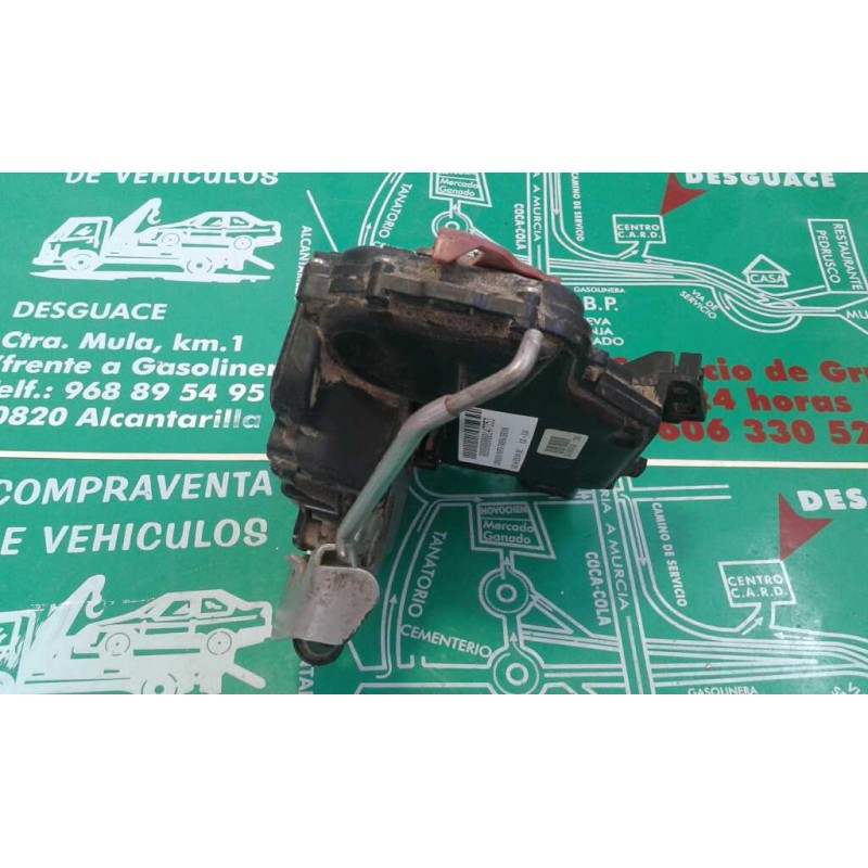 Recambio de cerradura puerta trasera derecha para audi a4 berlina (8e) referencia OEM IAM 8E0839016C 4+3 PINES NEGRO
