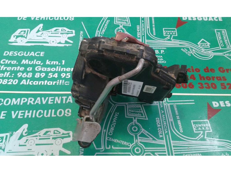 Recambio de cerradura puerta trasera derecha para audi a4 berlina (8e) referencia OEM IAM 8E0839016C 4+3 PINES NEGRO