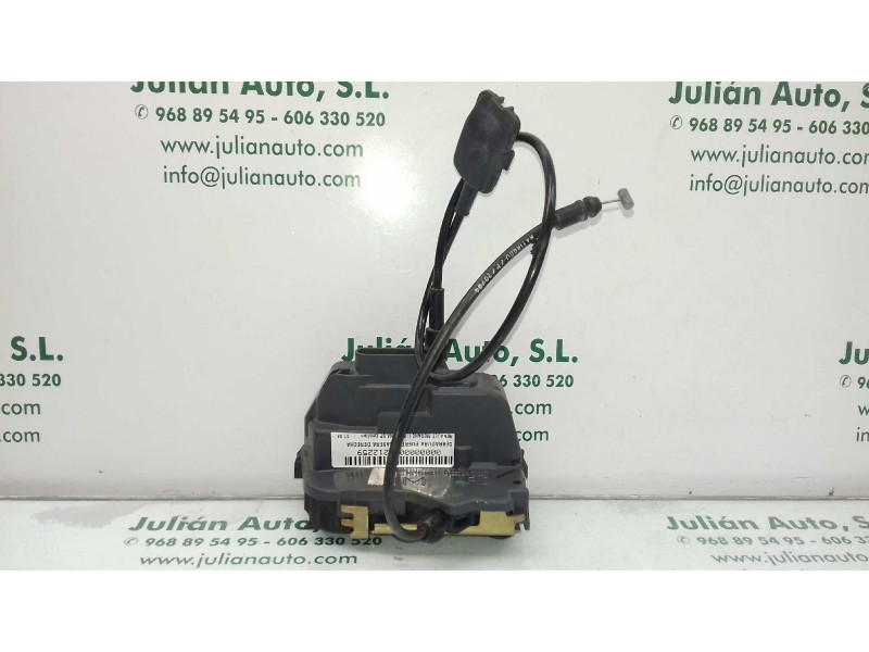 Recambio de cerradura puerta trasera derecha para renault megane ii berlina 5p emotion referencia OEM IAM   6 PINES