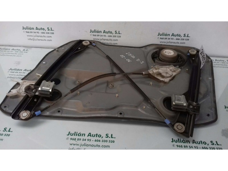 Recambio de elevalunas delantero izquierdo para seat ibiza (6l1) cool referencia OEM IAM 6L4837751ED 6L4837755T ELECTRICO