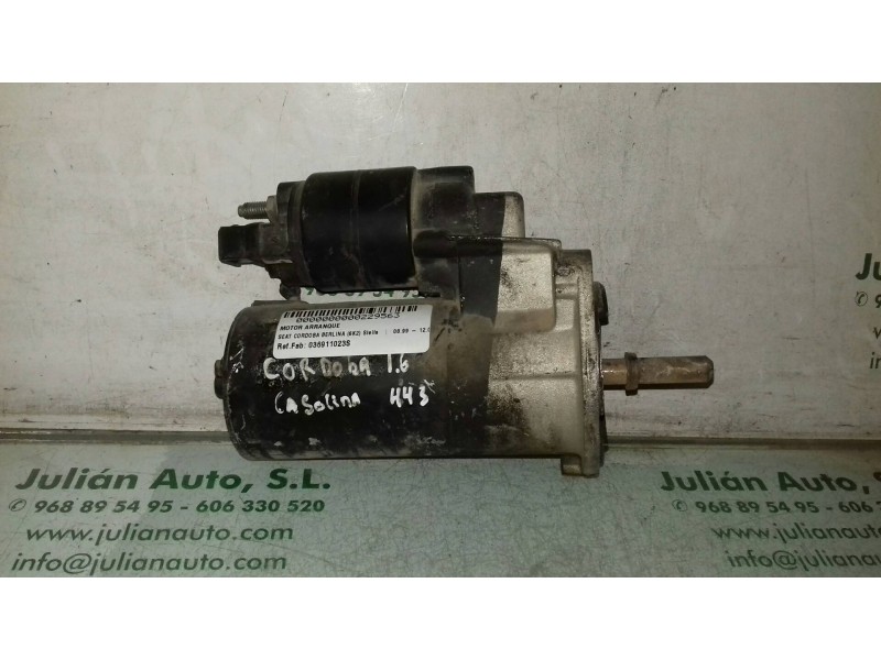 Recambio de motor arranque para seat cordoba berlina (6k2) stella referencia OEM IAM 036911023S 0001107025 