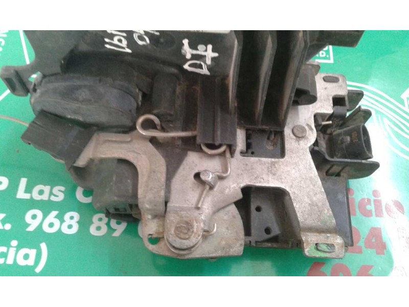 Recambio de cerradura puerta delantera izquierda para seat ibiza (6l1) referencia OEM IAM 3B1837016 2 PINES A3B1837016