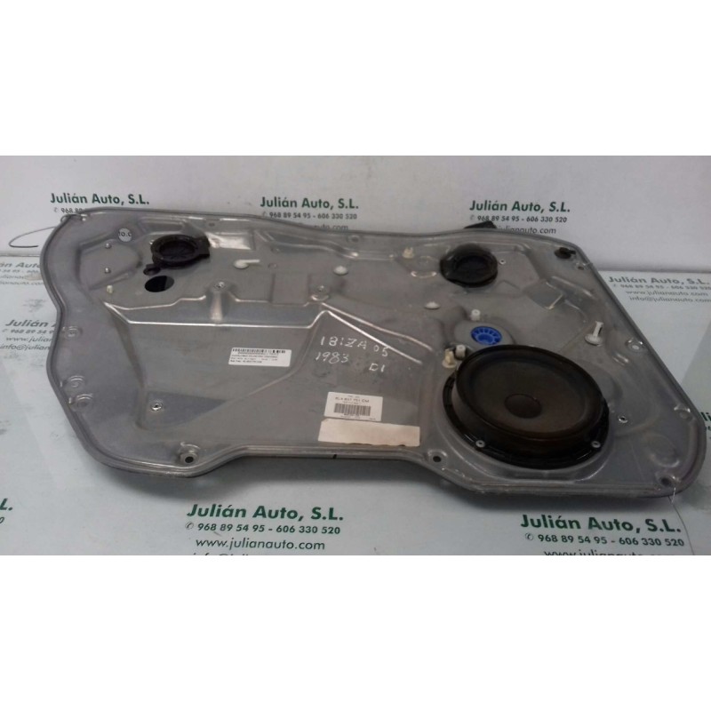 Recambio de elevalunas delantero izquierdo para seat ibiza (6l1) sport referencia OEM IAM 6L4837751CM 6L4837755T ELECTRICO