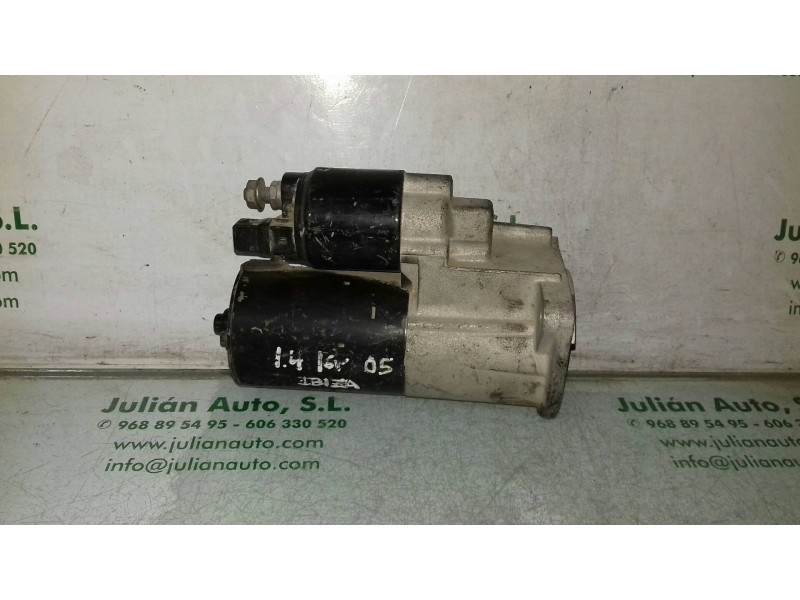 Recambio de motor arranque para seat ibiza (6l1) reference referencia OEM IAM 001911023 0001121001 BOSCH