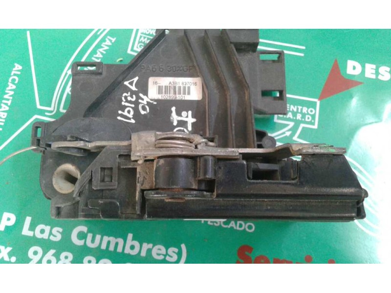 Recambio de cerradura puerta delantera izquierda para seat ibiza (6l1) referencia OEM IAM 3B1837016 2 PINES A3B1837016