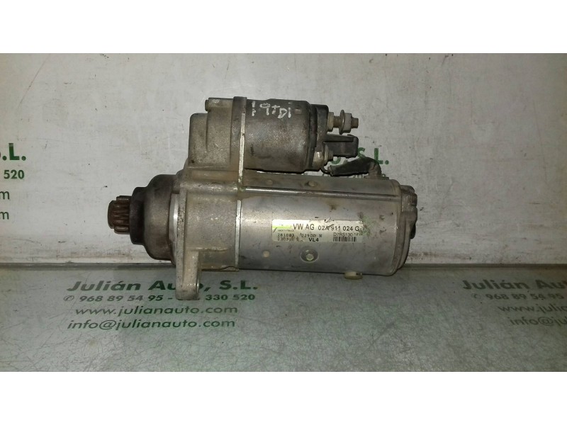 Recambio de motor arranque para seat ibiza (6l1) fórmula sport referencia OEM IAM 02A911024G D7RS130 VALEO