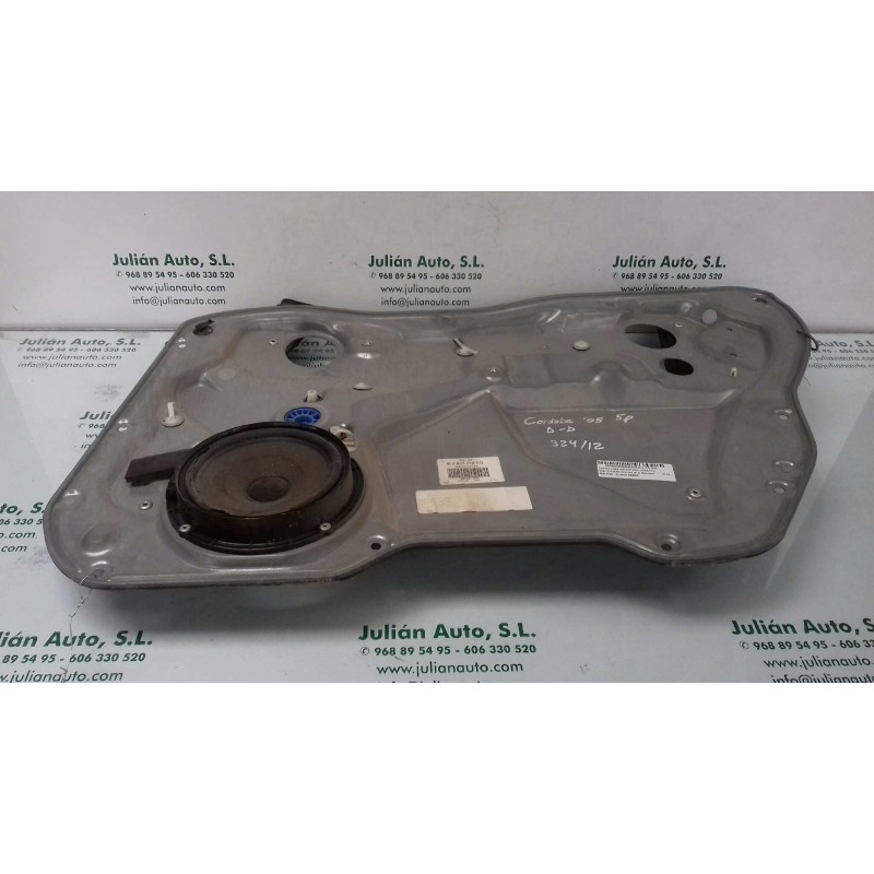 Recambio de elevalunas delantero derecho para seat cordoba berlina (6l2) reference referencia OEM IAM 6L4837752EQ 6L4837756 ELEC