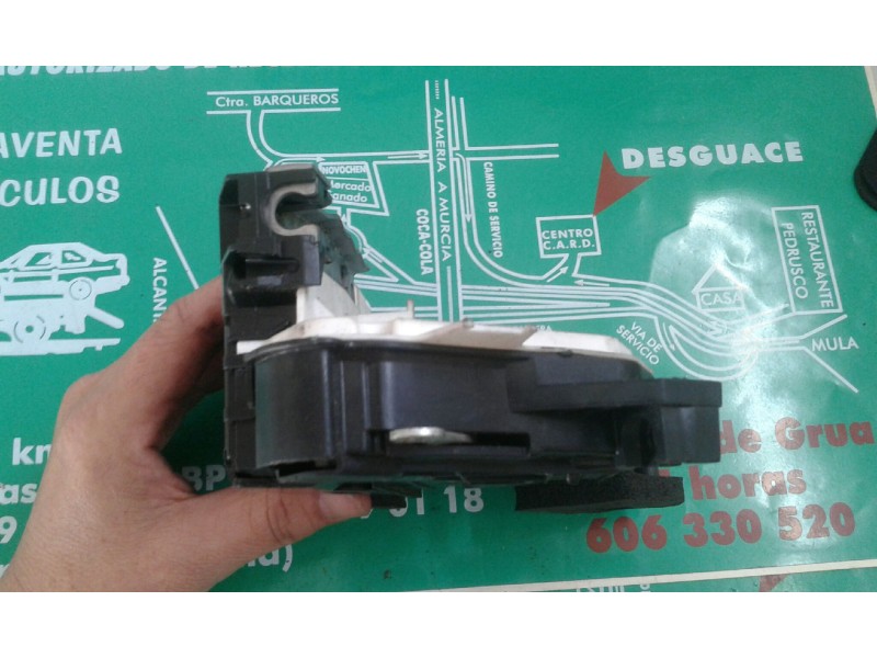 Recambio de cerradura puerta trasera derecha para seat leon (5f1) reference referencia OEM IAM 5K4839016Q 7 PINES NEGRO