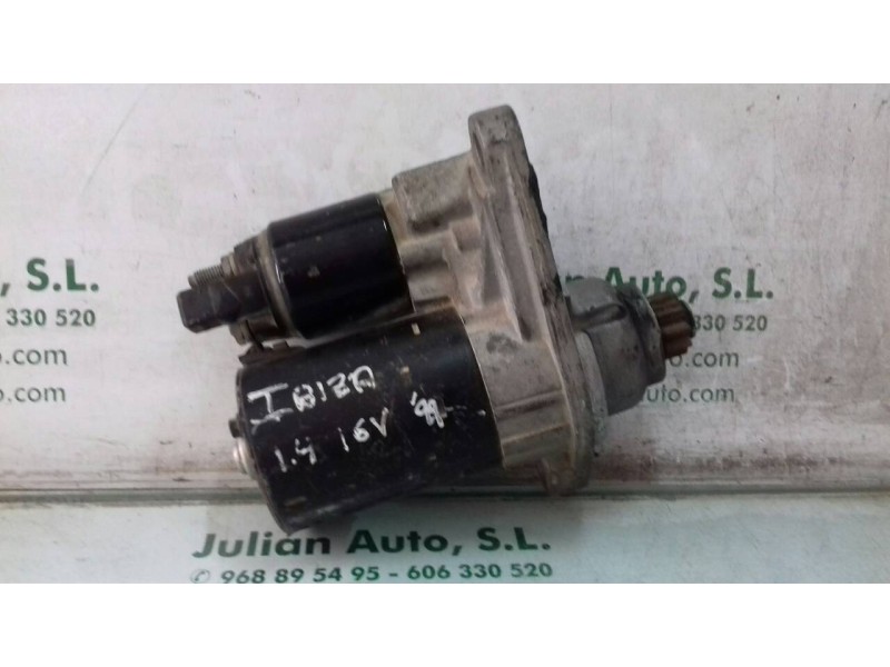 Recambio de motor arranque para seat ibiza (6l1) cool referencia OEM IAM 02T911023G 0001120400 BOSCH