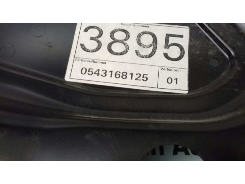 Recambio de elevalunas trasero derecho para volkswagen passat berlina (3c2) advance referencia OEM IAM 0543168125  ELECTRICO