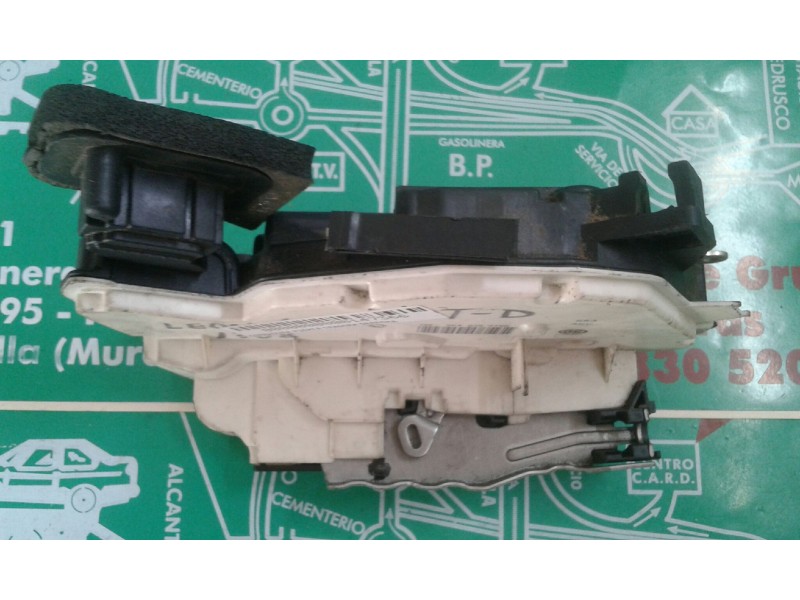 Recambio de cerradura puerta trasera derecha para seat leon (5f1) reference referencia OEM IAM 5K4839016Q 7 PINES NEGRO