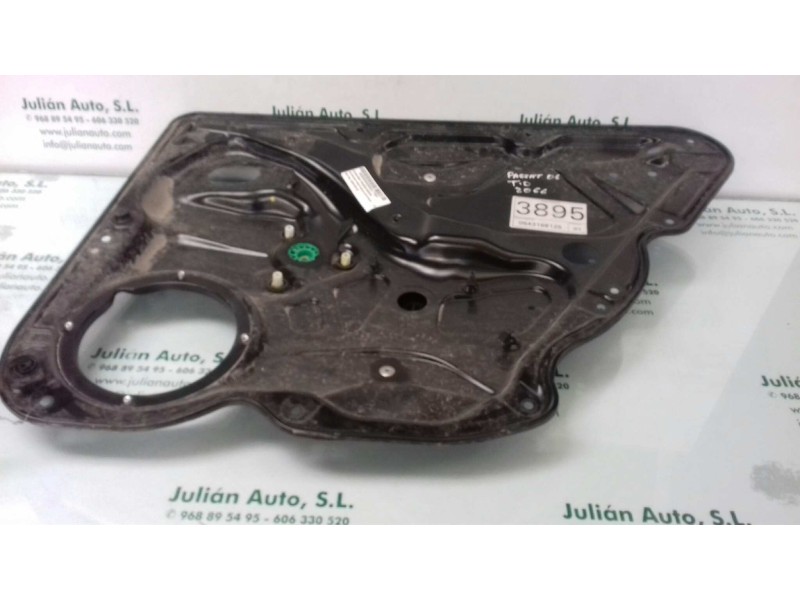 Recambio de elevalunas trasero derecho para volkswagen passat berlina (3c2) advance referencia OEM IAM 0543168125  ELECTRICO