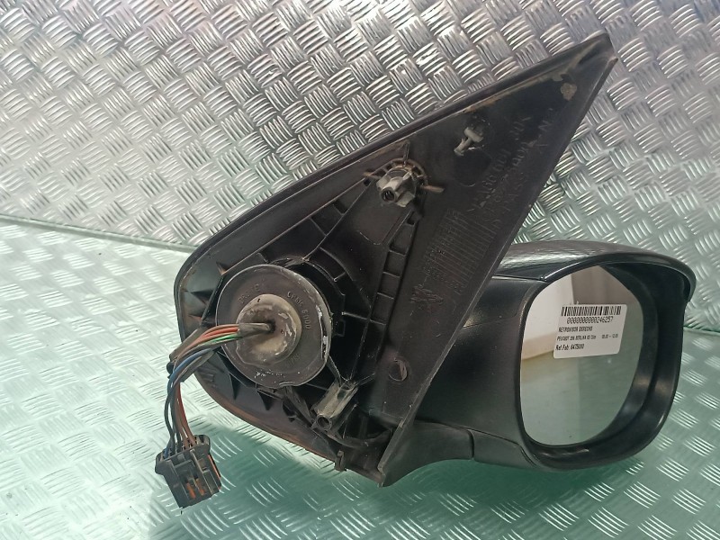 Recambio de retrovisor derecho para peugeot 206 berlina xs clim referencia OEM IAM 6475000  ELECTRICO