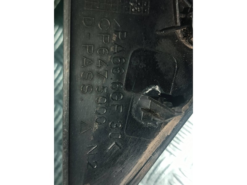 Recambio de retrovisor derecho para peugeot 206 berlina xs clim referencia OEM IAM 6475000  ELECTRICO