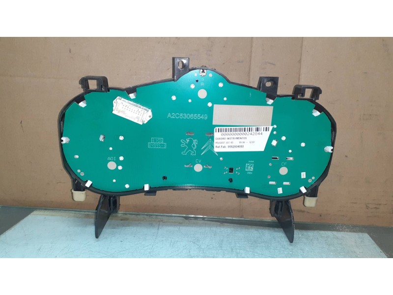 Recambio de cuadro instrumentos para peugeot 207 xs referencia OEM IAM 9662904080 A2C53190333 A2C53065549