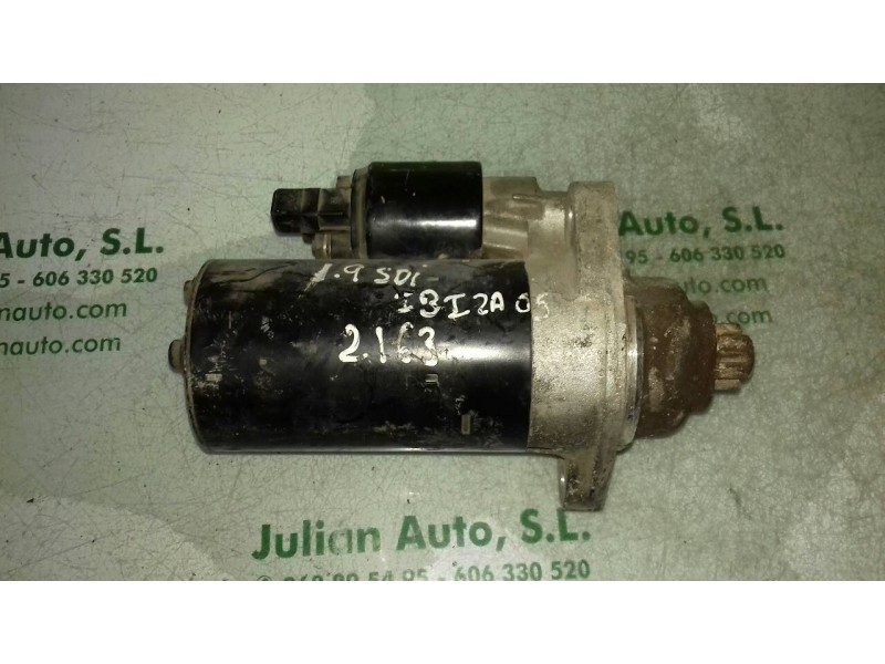 Recambio de motor arranque para seat ibiza (6l1) cool referencia OEM IAM 02T911023H 0001125051 BOSCH
