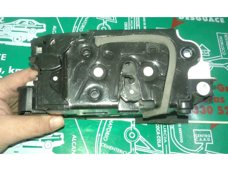 Recambio de cerradura puerta trasera izquierda para seat leon (5f1) reference referencia OEM IAM 5K4839015Q 7 PINES NEGRO