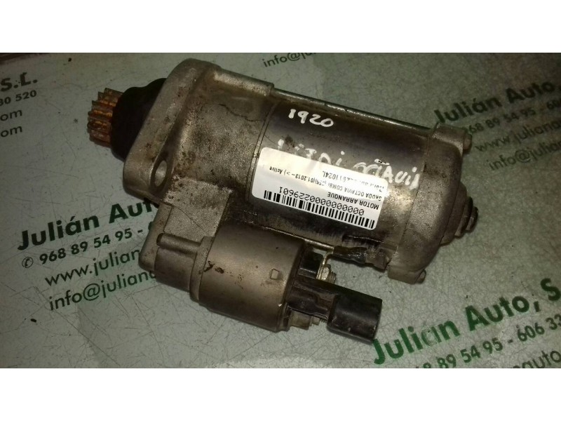 Recambio de motor arranque para skoda octavia lim. (5e3) ambition referencia OEM IAM 02Z911024L VL4 VALEO