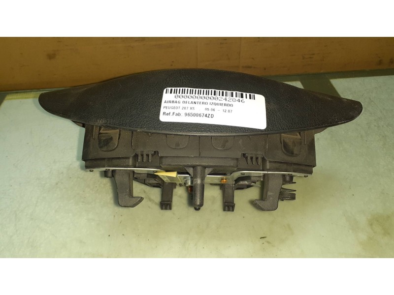 Recambio de airbag delantero izquierdo para peugeot 207 xs referencia OEM IAM 96500674ZD 96500674 5AMB1A0067895