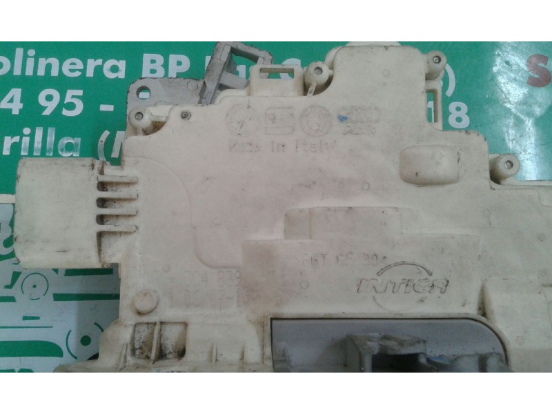 Recambio de cerradura puerta trasera izquierda para audi q7 (4l) 3.0 tdi referencia OEM IAM 3C4839 5+4 PINES BLANCO