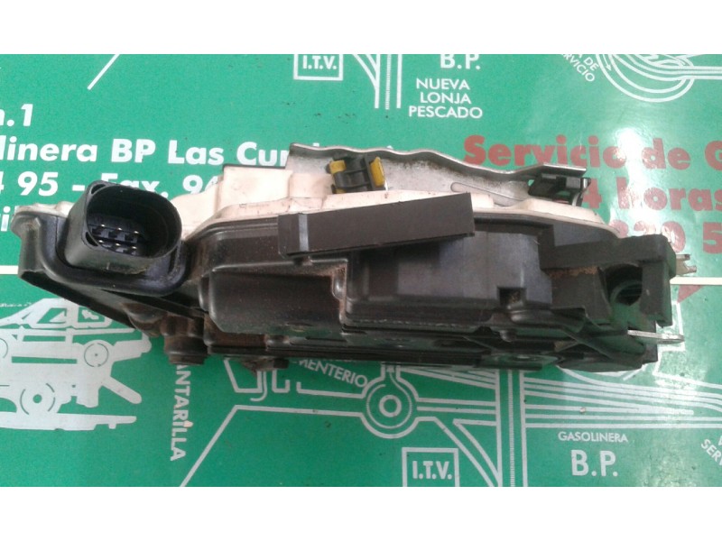 Recambio de cerradura puerta trasera izquierda para seat ibiza st (6j8) reference referencia OEM IAM 6J0839015C 3+3 PINES NEGRO