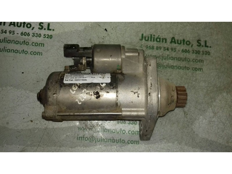 Recambio de motor arranque para seat leon (5f1) style referencia OEM IAM 02Z911024L VL4 VALEO