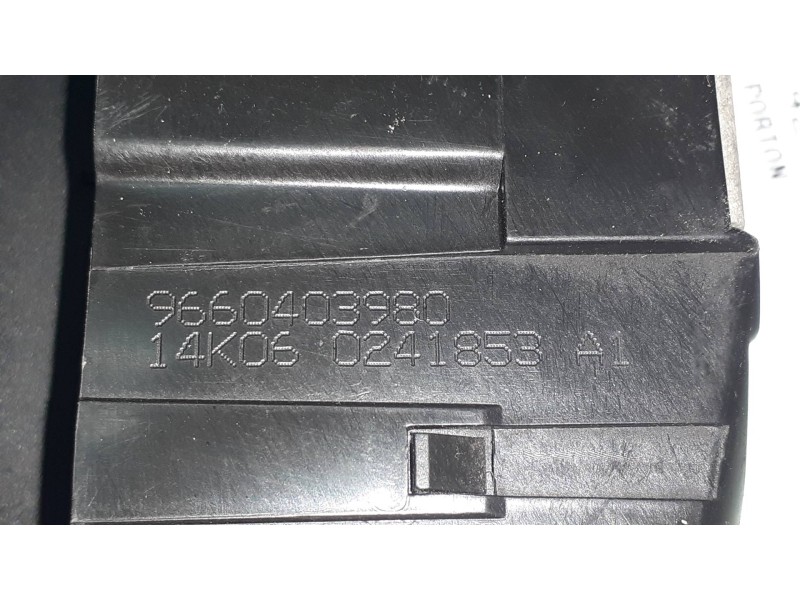 Recambio de cerradura maletero / porton para peugeot 207 xs referencia OEM IAM 9660403980  CONECTOR 3 PINES