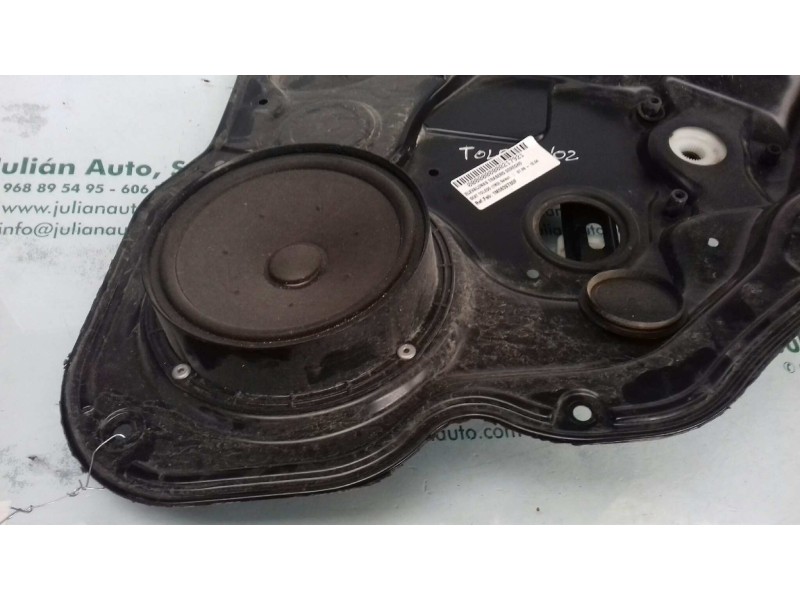 Recambio de elevalunas trasero derecho para seat toledo (1m2) select referencia OEM IAM 1M0839730F 1M0838756 ELECTRICO