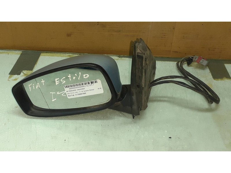 Recambio de retrovisor izquierdo para fiat stilo (192) 1.9 120 dynamic multijet referencia OEM IAM 01704607900  ELECTRICO