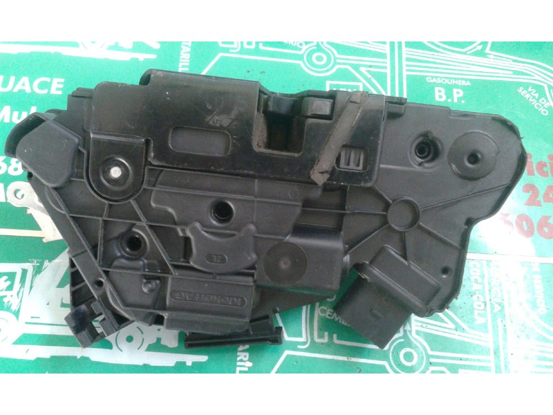 Recambio de cerradura puerta delantera izquierda para seat ibiza st (6j8) reference referencia OEM IAM 5N1837015C 4+3 PINES NEGR