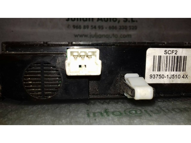 Recambio de warning para hyundai i20 basis referencia OEM IAM 937501J5104X  10 + 10 PINES