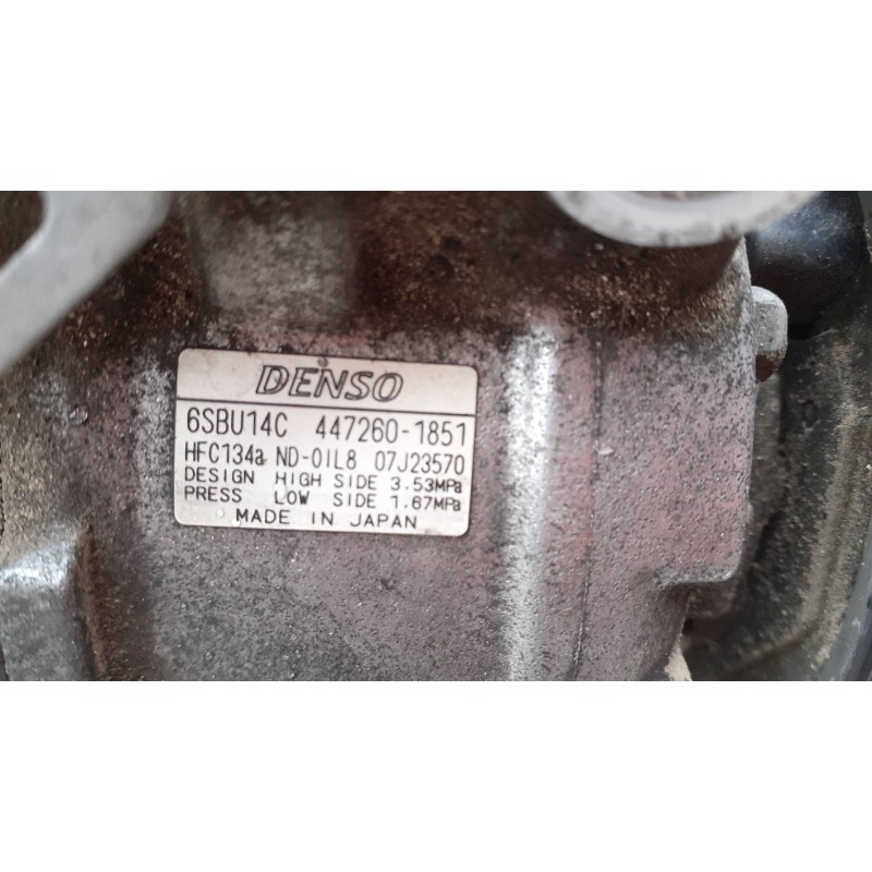 Recambio de compresor aire acondicionado para bmw serie 1 berlina (e81/e87) 118d referencia OEM IAM 6SBU14C 4472601851 