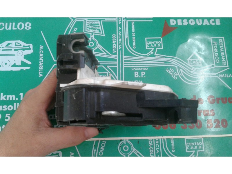 Recambio de cerradura puerta delantera derecha para seat ibiza st (6j8) reference referencia OEM IAM 5N1837016C 3+3 PINES NEGRO