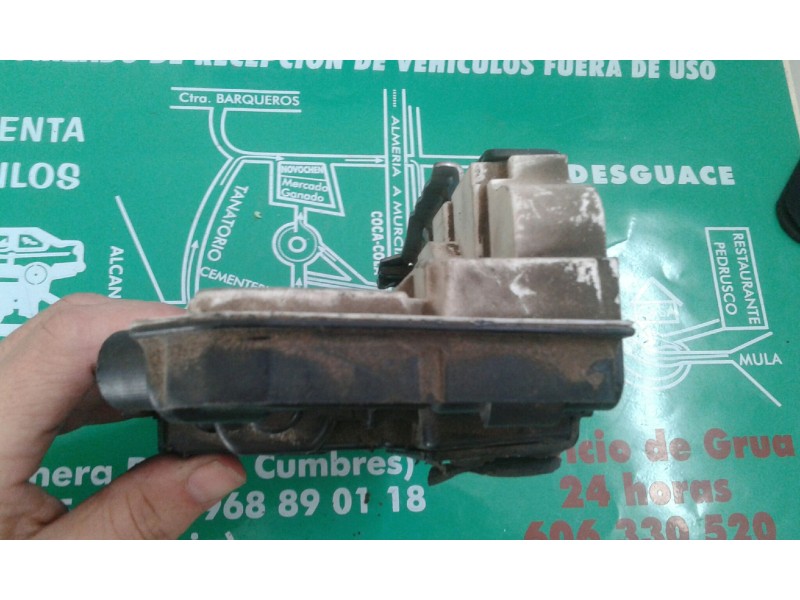 Recambio de cerradura puerta delantera derecha para seat ibiza st (6j8) reference referencia OEM IAM 5N1837016C 3+3 PINES NEGRO