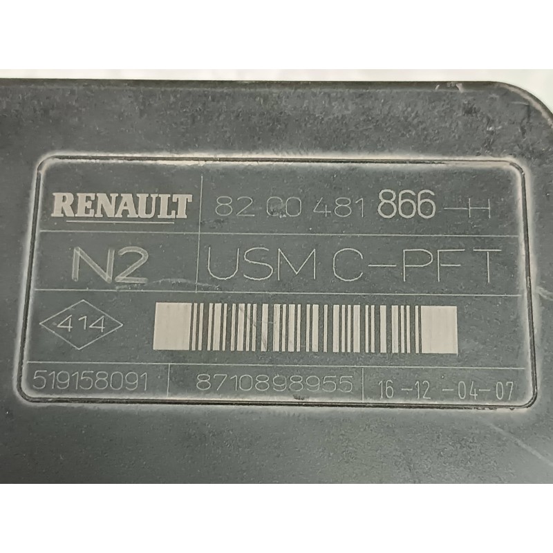 Recambio de caja reles / fusibles para renault megane ii berlina 5p confort dynamique referencia OEM IAM 8200481866H 519158091 