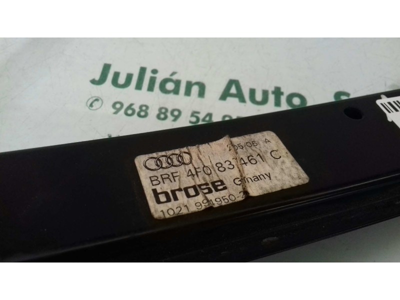 Recambio de elevalunas delantero izquierdo para audi a6 berlina (4f2) 2.7 tdi referencia OEM IAM 4F0837461C  ELECTRICO