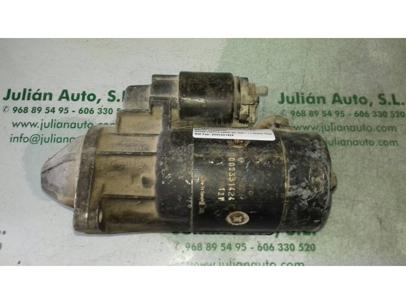 Recambio de motor arranque para nissan vanette cargo vanette cargo combi - 5 referencia OEM IAM 9000331424  BOSCH