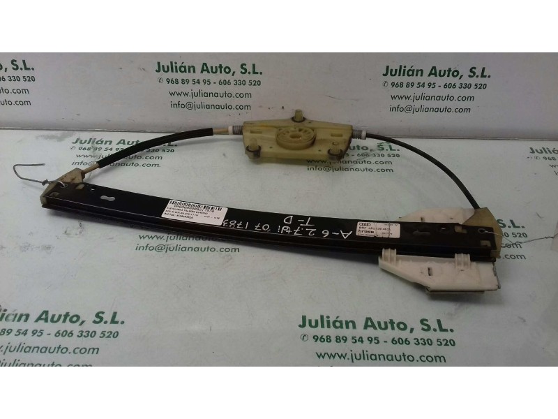 Recambio de elevalunas trasero derecho para audi a6 berlina (4f2) 2.7 tdi referencia OEM IAM 4F0839462A  ELECTRICO