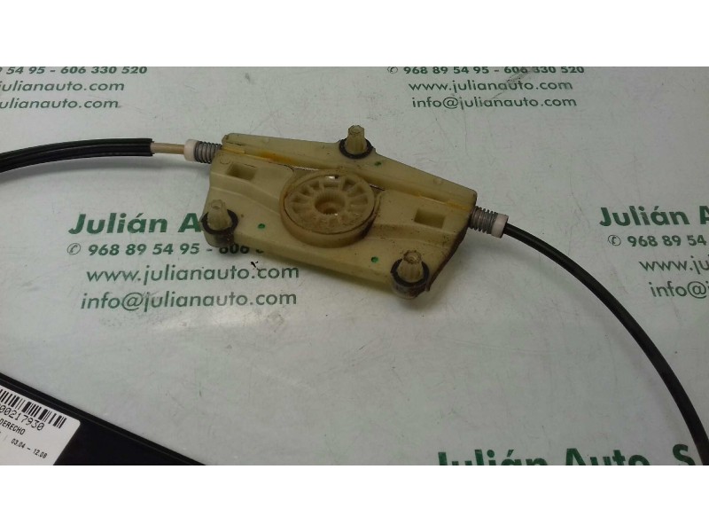 Recambio de elevalunas trasero derecho para audi a6 berlina (4f2) 2.7 tdi referencia OEM IAM 4F0839462A  ELECTRICO