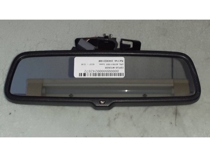 Recambio de espejo para opel astra h ber. cosmo referencia OEM IAM 24438231AM 3500083 ELECTRICO