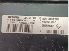 Recambio de centralita motor uce para renault clio ii fase i (b/cbo) 1.4 alize referencia OEM IAM 8200061281 S110130334A 8200044 2