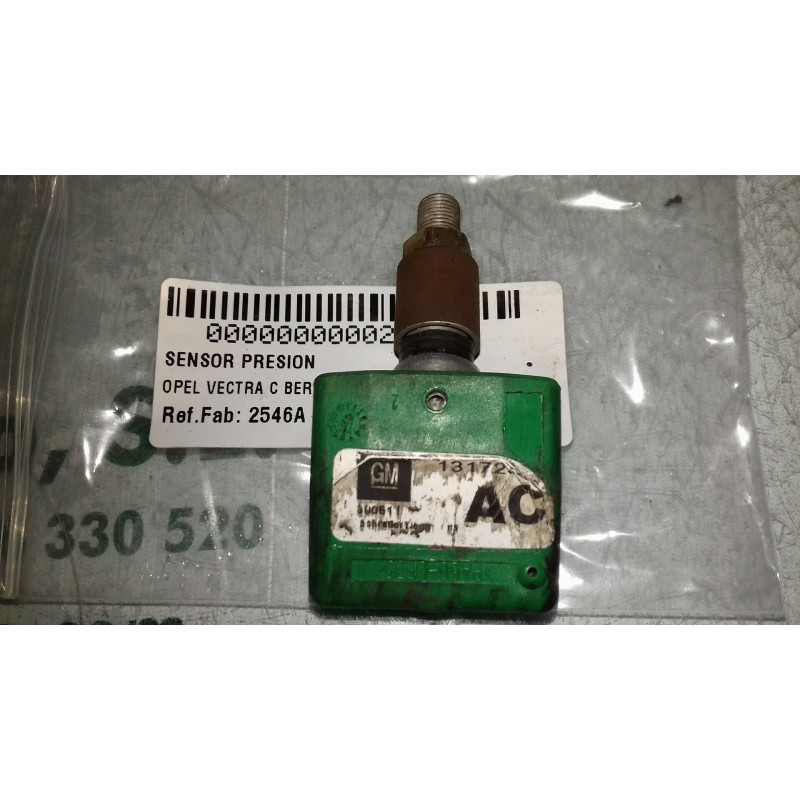 Recambio de sensor presion para opel vectra c berlina club referencia OEM IAM 2546A 2546AGMETX2 MRXGME433TX2