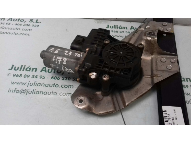 Recambio de elevalunas trasero izquierdo para audi a6 berlina (4b2) 2.5 tdi referencia OEM IAM 4B0839397B 0130821784 ELECTRICO