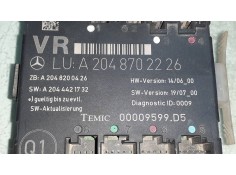 Recambio de modulo electronico para mercedes-benz clase c (w204) berlina c 220 cdi (204.008) referencia OEM IAM A2048702226 A204 2
