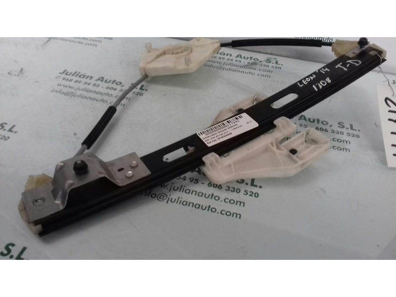 Recambio de elevalunas trasero derecho para seat leon (5f1) reference referencia OEM IAM 5F4839462B  EECTRICO