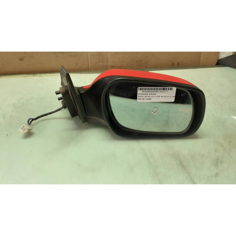 Recambio de retrovisor derecho para mazda 6 berlina (gg) 2.0 crtd 136 sportive (4-ptas.) referencia OEM IAM 012221 RG28A ELECTRI