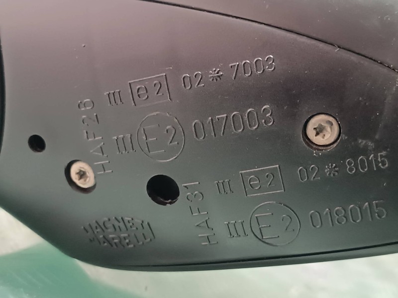 Recambio de retrovisor izquierdo para peugeot 206 berlina xs clim referencia OEM IAM CP6465000 027003 ELECTRICO