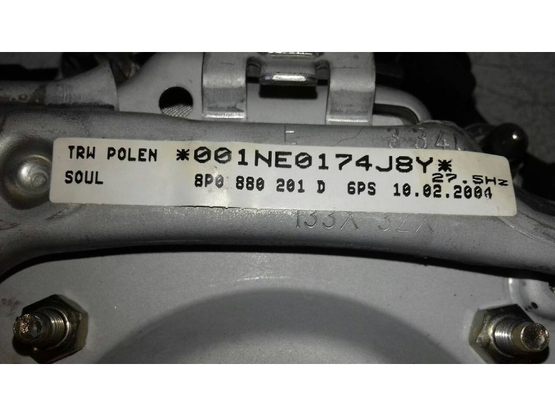 Recambio de airbag delantero izquierdo para audi a2 (8z) 1.4 tdi (55kw) referencia OEM IAM 8P0880201D 001NE0174J8Y 
